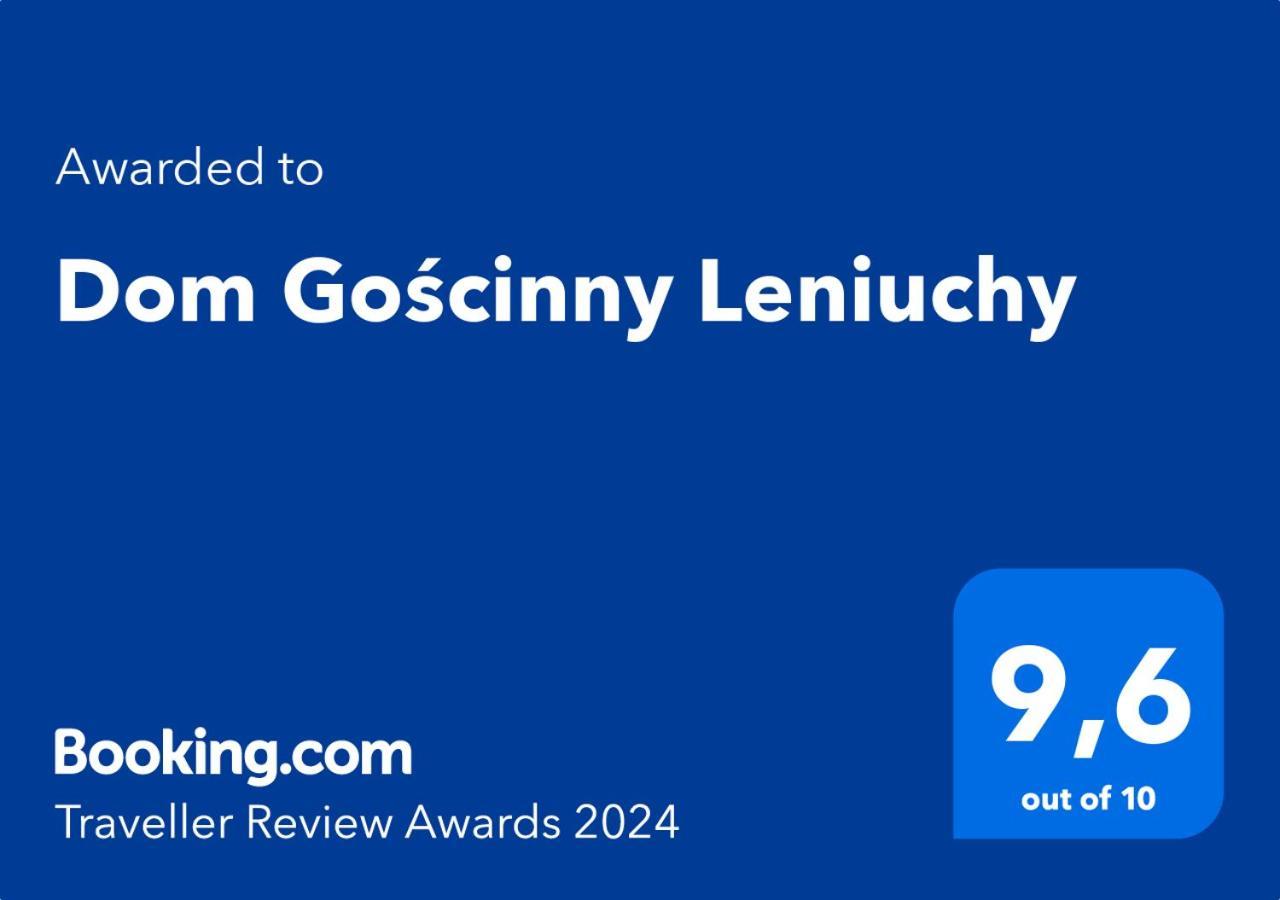Dom Goscinny Leniuchy Löschney Exterior foto